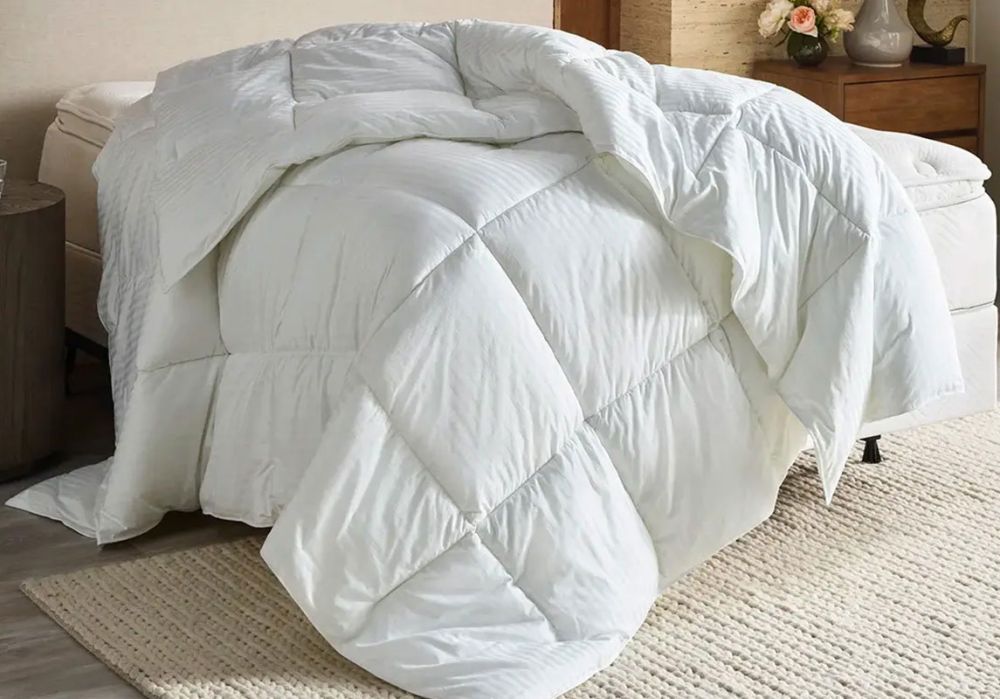 Couette chaude en fibre 1