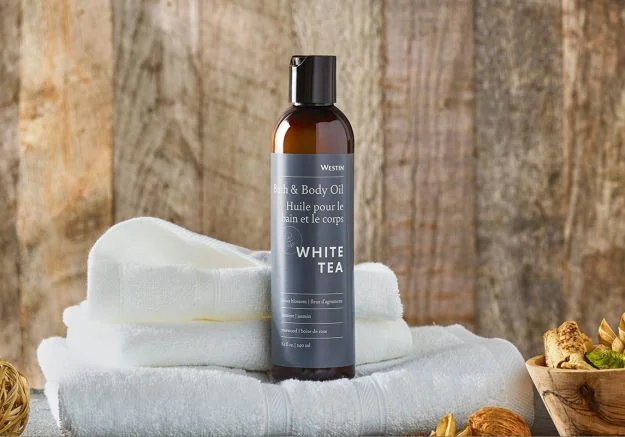Westin Hotel White Tea Bath & Body Oil | Relaxing Skin Care